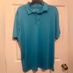 Ariat Men's Charger 2.0 Teal Polo Shirt - Large